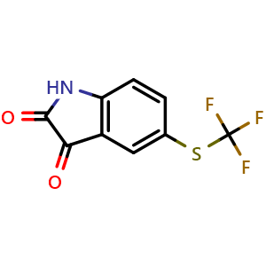 5-(trifluoromethylthio)indoline-2,3-dione
