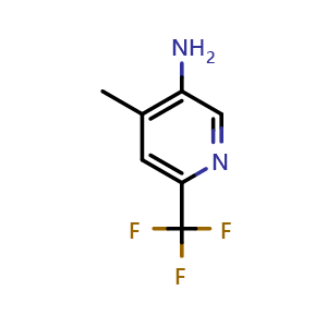 6-(trifluoromethyl)-4-methylpyridin-3-amine