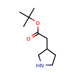 tert-butyl 2-(pyrrolidin-3-yl)acetate