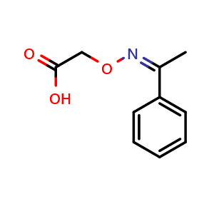 (Z)-2-(1-phenylethylideneaminooxy)acetic acid