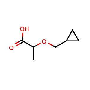 2-(cyclopropylmethoxy)propanoic acid