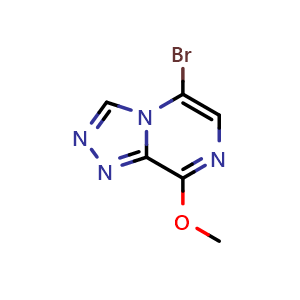 5-bromo-8-methoxy-[1,2,4]triazolo[4,3-a]pyrazine