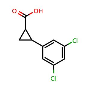 2-(3,5-dichlorophenyl)cyclopropanecarboxylic acid