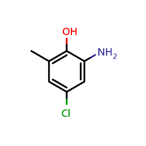 2-amino-4-chloro-6-methylphenol