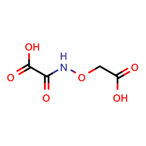 Chemical structure of 2-(carboxymethoxyamino)-2-oxoacetic acid , CAS 177902-90-8, AChemBlock O29962