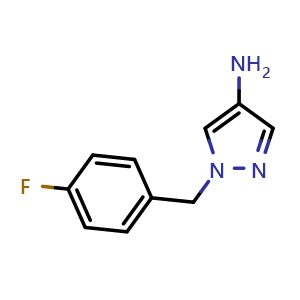 1-(4-fluorobenzyl)-1H-pyrazol-4-amine