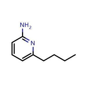 6-butylpyridin-2-amine