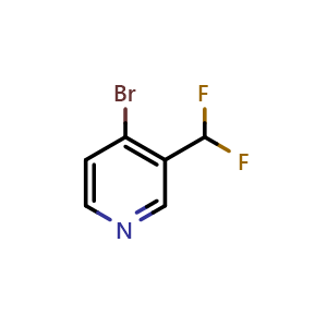 4-bromo-3-(difluoromethyl)pyridine