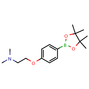 2-(4-(4,4,5,5-tetramethyl-1,3,2-dioxaborolan-2-yl)phenoxy)-N,N-dimethylethanamine