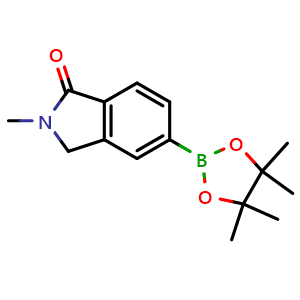 2-methyl-5-(4,4,5,5-tetramethyl-1,3,2-dioxaborolan-2-yl)isoindolin-1-one