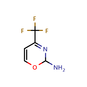 4-(trifluoromethyl)-2H-1,3-oxazin-2-amine