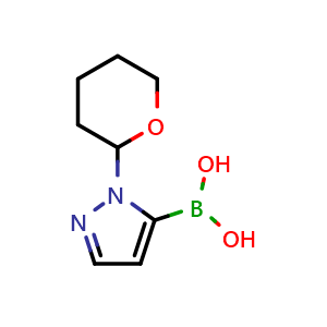 1-(tetrahydro-2H-pyran-2-yl)-1H-pyrazol-5-yl-5-boronic acid