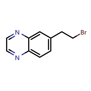 6-(2-bromoethyl)quinoxaline