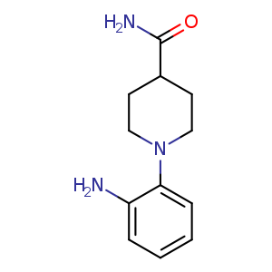 1-(2-aminophenyl)piperidine-4-carboxamide