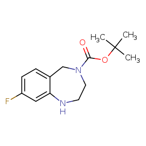 tert-butyl 8-fluoro-2,3-dihydro-1H-benzo[e][1,4]diazepine-4(5H)-carboxylate