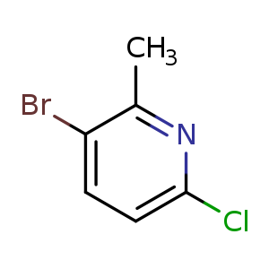 3-bromo-6-chloro-2-methylpyridine