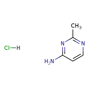 2-methylpyrimidin-4-amine hydrochloride
