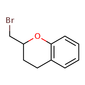 Chemical structure of 2-(bromomethyl)chroman , CAS 852181-00-1, AChemBlock O30608