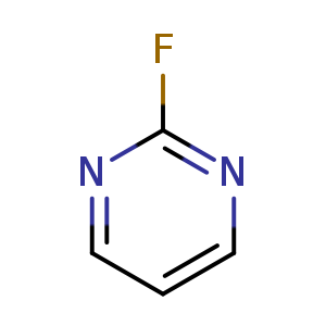 Chemical structure of 2-fluoropyrimidine , CAS 31575-35-6, AChemBlock O30628