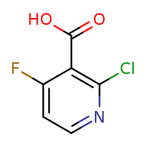 2-chloro-4-fluoronicotinic acid