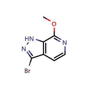 3-bromo-7-methoxy-1H-pyrazolo[3,4-c]pyridine