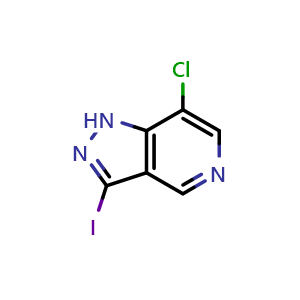 7-chloro-3-iodo-1H-pyrazolo[4,3-c]pyridine