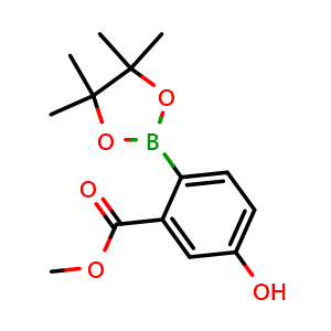 methyl 5-hydroxy-2-(4,4,5,5-tetramethyl-1,3,2-dioxaborolan-2-yl)benzoate