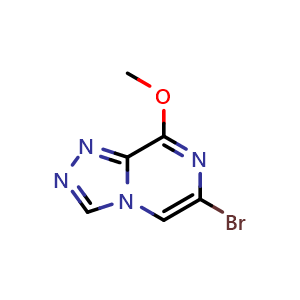 6-bromo-8-methoxy-[1,2,4]triazolo[4,3-a]pyrazine