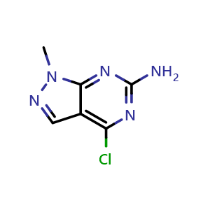 4-chloro-1-methyl-1H-pyrazolo[3,4-d]pyrimidin-6-amine