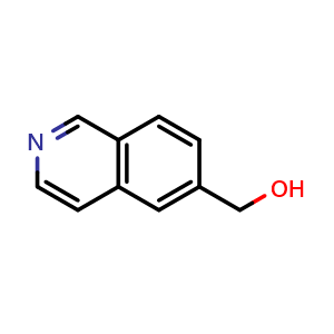 Chemical structure of (isoquinolin-6-yl)methanol , CAS 188861-59-8, AChemBlock O31245
