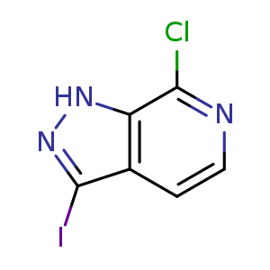 7-chloro-3-iodo-1H-pyrazolo[3,4-c]pyridine