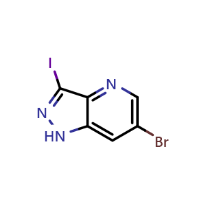 6-bromo-3-iodo-1H-pyrazolo[4,3-b]pyridine