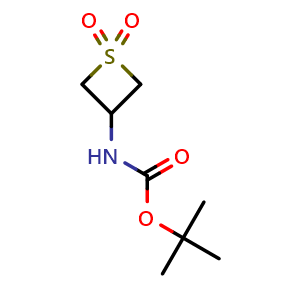 tert-butyl (1,1-dioxidothietan-3-yl)carbamate