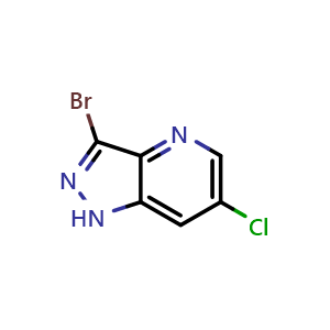 3-bromo-6-chloro-1H-pyrazolo[4,3-b]pyridine