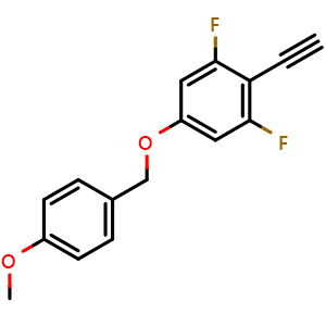 5-(4-methoxybenzyloxy)-2-ethynyl-1,3-difluorobenzene
