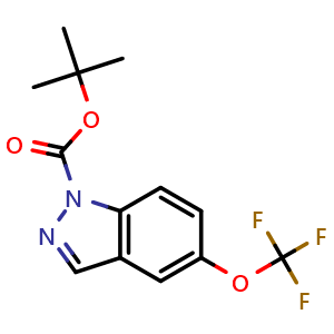 tert-butyl 5-(trifluoromethoxy)-1H-indazole-1-carboxylate