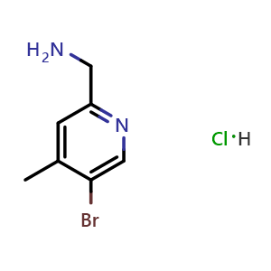 (5-bromo-4-methylpyridin-2-yl)methanamine hydrochloride
