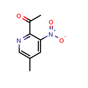 1-(5-methyl-3-nitropyridin-2-yl)ethanone