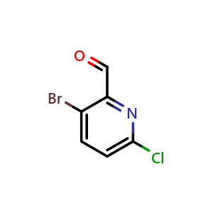 3-bromo-6-chloropyridine-2-carbaldehyde