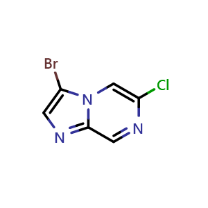 3-bromo-6-chloroimidazo[1,2-a]pyrazine