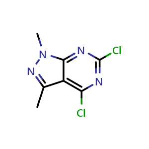 4,6-dichloro-1,3-dimethyl-1H-pyrazolo[3,4-d]pyrimidine