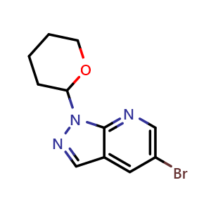 5-bromo-1-(tetrahydro-2H-pyran-2-yl)-1H-pyrazolo[3,4-b]pyridine