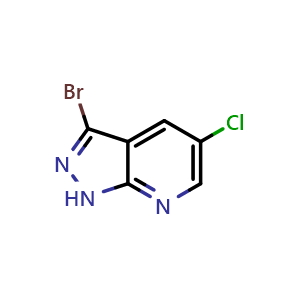 3-bromo-5-chloro-1H-pyrazolo[3,4-b]pyridine