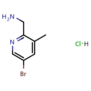 (5-bromo-3-methylpyridin-2-yl)methanamine hydrochloride