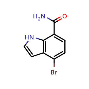 4-bromo-1H-indole-7-carboxamide