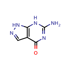 6-amino-1H-pyrazolo[3,4-d]pyrimidin-4(7H)-one