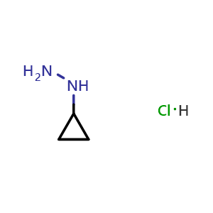 1-cyclopropylhydrazine hydrochloride