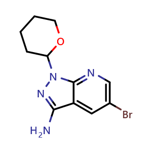 5-bromo-1-(tetrahydro-2H-pyran-2-yl)-1H-pyrazolo[3,4-b]pyridin-3-amine