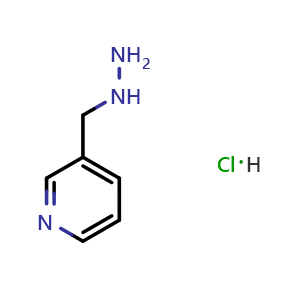 2-((pyridin-3-yl)methyl)hydrazine hydrochloride
