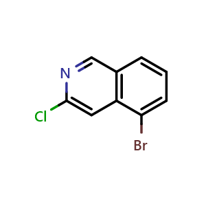 5-bromo-3-chloroisoquinoline